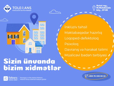 Onlar bir zənglə psixoloji xidmətlər üçün ünvanınıza gəlir!