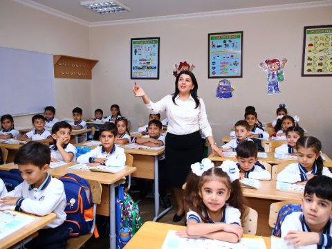 Uşaqların 1-ci sinfə qəbulu BAŞA ÇATIR