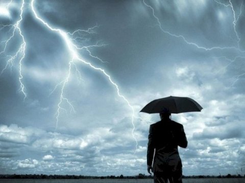 Şimşək, yağış, dolu... - Günün&nbsp;havası