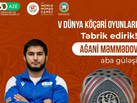 Astanada növbəti MEDALIMIZ