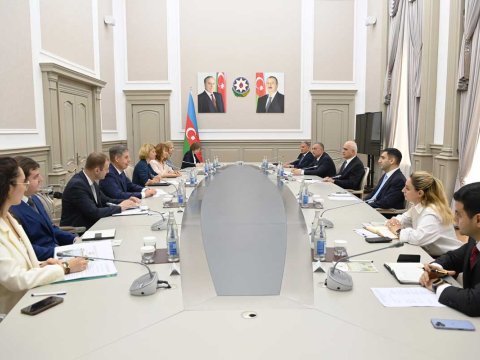 Şahin Mustafayev Rusiyanın kənd təsərrüfatı naziri ilə görüşüb