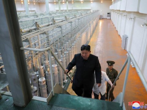 Kim Çen İn nüvə institutunda