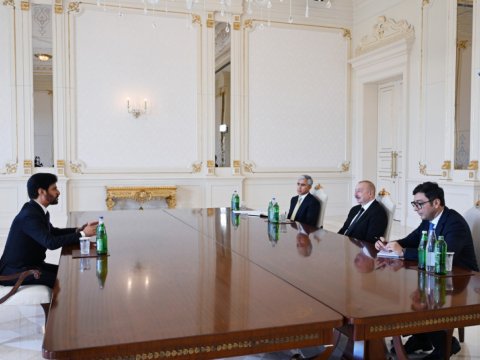 Beynəlxalq Avtomobil Federasiyasının prezidenti İlham Əliyevin qəbulunda