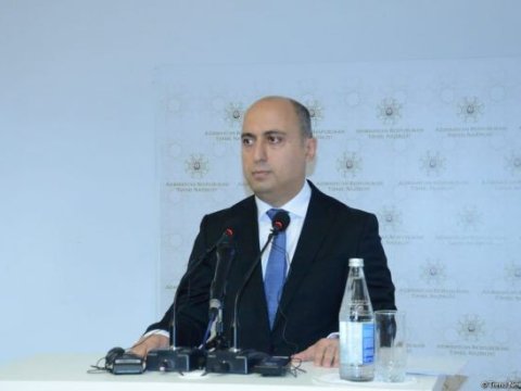 Emin Əmrullayev Xocalıda məktəb açılışında