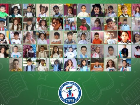 Birinci sinfə gedən şəhid övladları