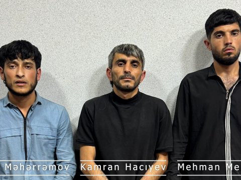 Mağazaları talayan və &ldquo;Prius&rdquo; qaçıran dəstə üzvləri saxlanıldı - VİDEO+FOTO