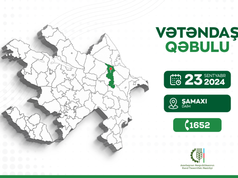 Məcnun Məmmədov Şamaxıda vətəndaşları qəbul edəcək