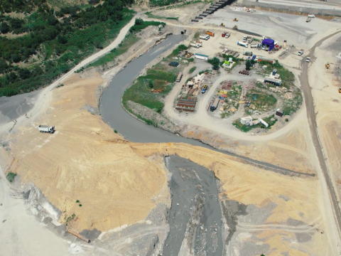 Qəbələdə 16 min hektar sahənin suvarılması üçün anbar tikilir - FOTO