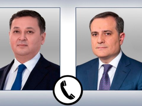 Ceyhun Bayramov həmkarı ilə regionu müzakirə etdi&nbsp;