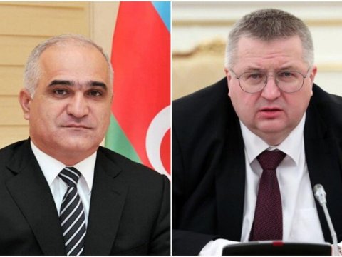 Şahin Mustafayev Overçukla görüşdü