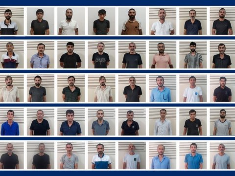 Polis Binəqədidə əməliyyat keçirdi - 40-dan çox şəxs saxlanıldı