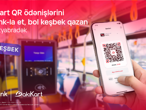 "Birbank"la hər gediş&nbsp;20% keşbek qazandırır