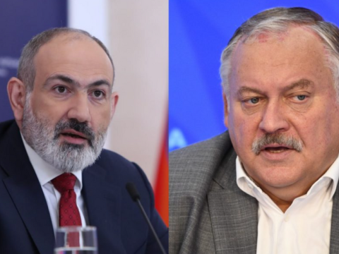 Onun hər &ldquo;asqırağına&rdquo; cavab vermək mənasızdır!&nbsp;- Zatulin Paşinyanı aşağıladı