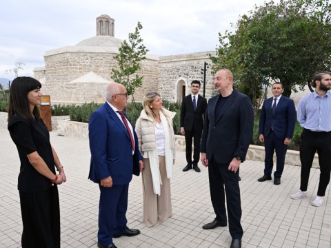 Prezident İmarət Kompleksinin AÇILIŞINDA