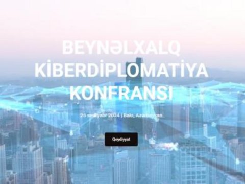 Beynəlxalq Kiberdiplomatiya Konfransı keçiriləcək