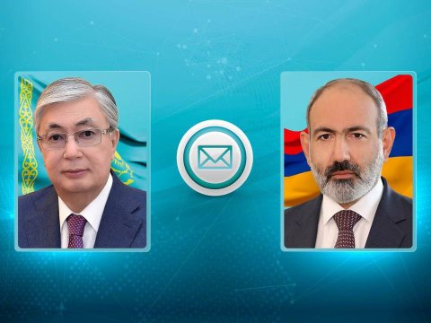 Tokayevdən Paşinyana tərif dolu&nbsp;TƏBRİK