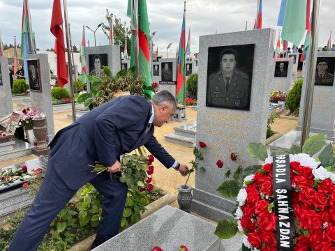 Abşeronda şəhidlərimiz yad edildi - FOTO