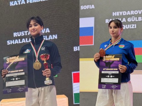 Karateçimiz Macarıstanda qızıl medal qazandı - FOTO