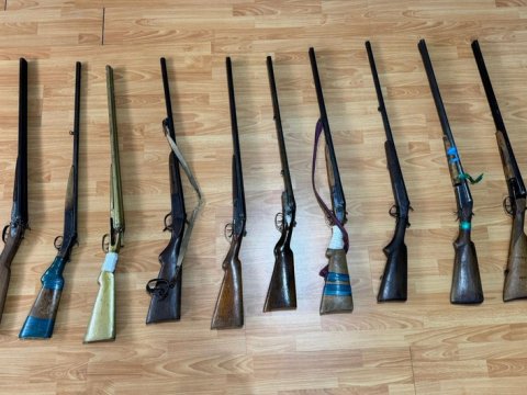 Qobustanda ov tüfəngləri aşkar edildi