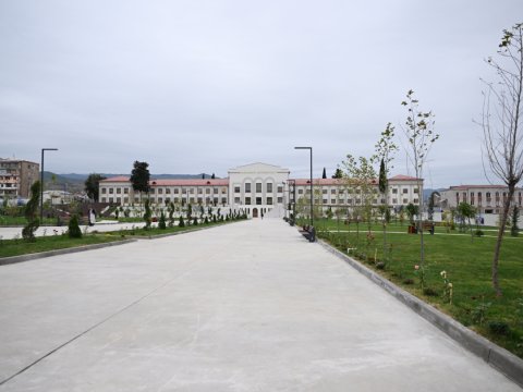 Qarabağ Universitetində ilk dərs günündən GÖRÜNTÜLƏR