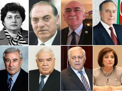 Parlamentin spikerləri - Elmira Qafarovadan Sahibə Qafarovayadək...