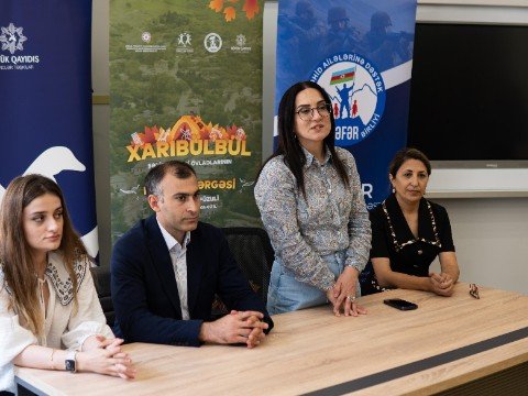 Şəhid və qazi övladları üçün &ldquo;Xarıbülbül&rdquo; payız düşərgəsi başlayıb -&nbsp;FOTOLAR