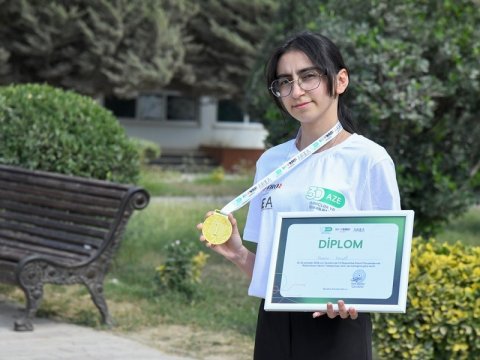 BMU tələbəsi VII Respublika Robot Olimpiadasının qalibi olub