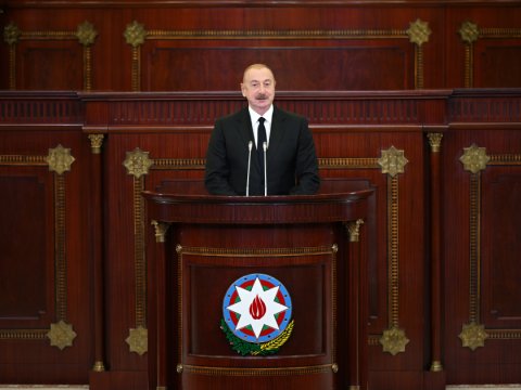 Prezident parlamentin tribunasından hansı mesajları verdi? - TAM MƏTN
