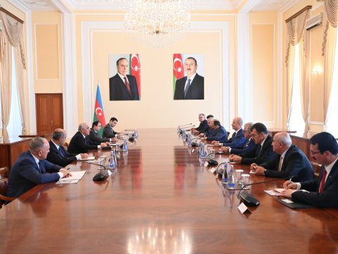 Əli Əsədov Erol Özvarla görüşdü - FOTO