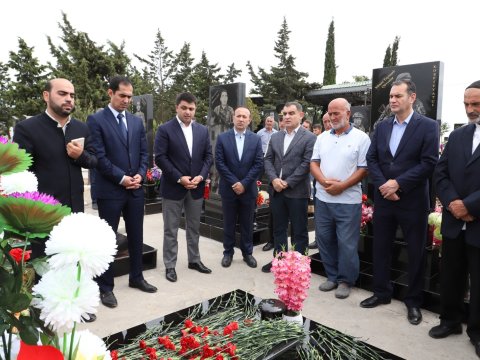 Neftçalada şəhidlərin anım mərasimləri keçirilir - FOTO