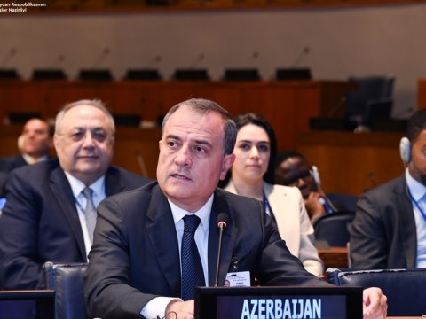 Ceyhun Bayramov BMT-nin iclasında