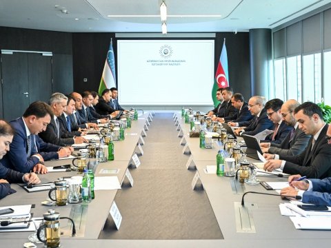 Mikayıl Cabbarov Özbəkistan baş nazirinin müavini ilə görüşdü