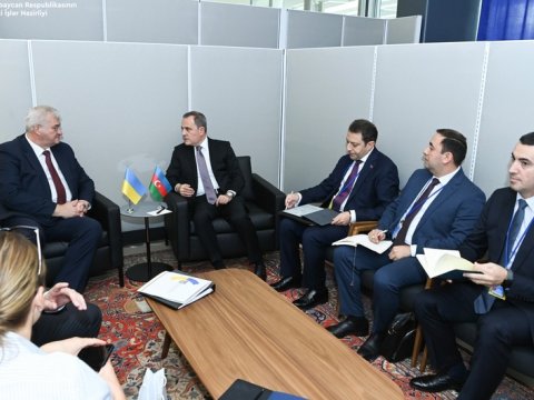 Azərbaycan və Ukrayna XİN başçıları regiondakı vəziyyəti müzakirə etdilər