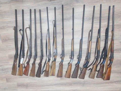 Saatlıda sakinlərdən 14 ədəd ov tüfəngi götürülüb