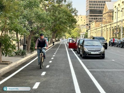 Yol hərəkətinin təşkilində innovativ yanaşma tətbiq edilir - FOTO