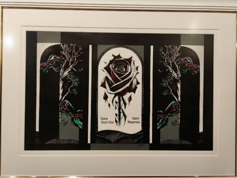 "Qənirə Paşayevaya-İTHAF" adlı bədii sərgi - FOTOLAR