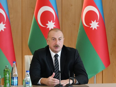 İlham Əliyevin müşavirədəki çıxışının&nbsp;VİDEOSU