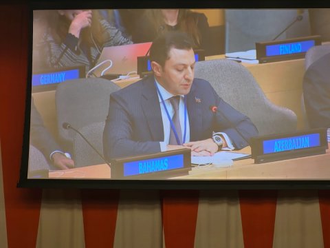 Nazir müavini Nyu-Yorkda Qəzza təmas qrupunun iclasına qatıldı