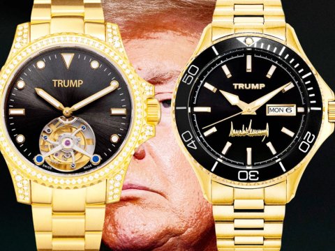 Trampın imzası olan qol saatları - 100 min dollara...