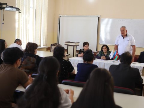Gəncə Dövlət Universitetində&nbsp;Anım Günü qeyd edilib - FOTO