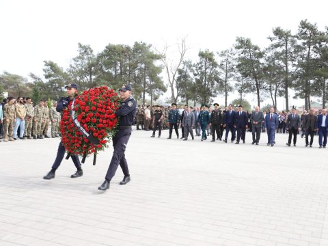 Neftçalada 27 sentyabr Anım Günü qeyd olunub - Fotolar