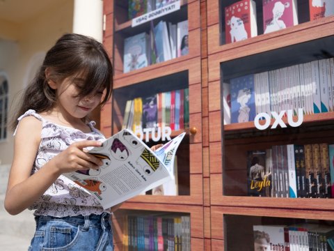 &ldquo;Kitab köşkü&rdquo; &ndash; &ldquo;AzerGold&rdquo; QSC-dən daha bir maarifləndirici layihə - FOTO