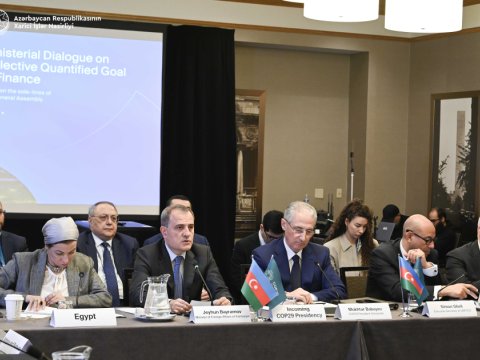 COP29-la bağlı qeyri-rəsmi nazirlər dialoqu keçirilib