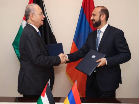 Ermənistan Fələstinlə diplomatik saziş imzaladı
