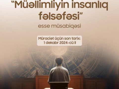 Müəllimlər üçün esse müsabiqəsi başladı
