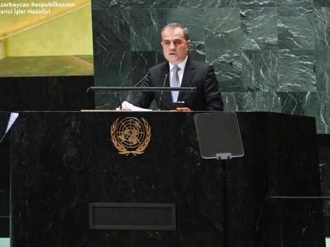 Ceyhun Bayramov BMT-də nələrdən danışdı...