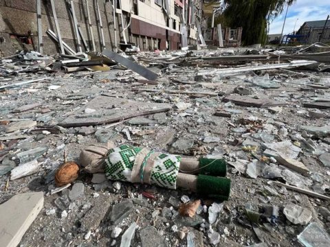 Ukraynadan&nbsp;Belqoroda&nbsp;zərbə - Ölən və yaralananlar var