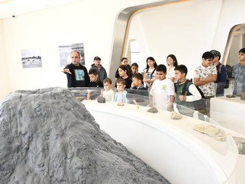 Şəhid övladları Palçıq Vulkanları Turizm Kompleksində - FOTOLAR