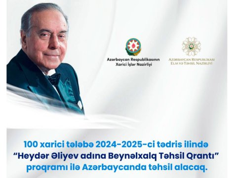 100 xarici tələbə Azərbaycanda təhsil alacaq