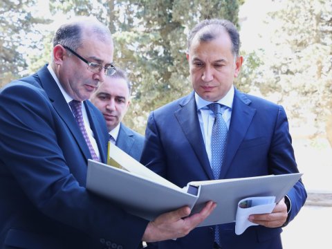 Sahib Məmmədov tabe təşkilatların fəaliyyətini yoxladı - FOTO